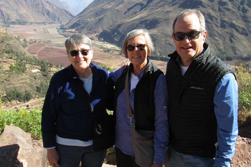 Deb, Jeff, and Nancy in Ancash